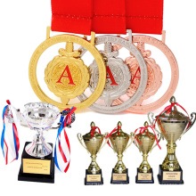 Top Sale Cheap Custom Metal 3D Sport Award Medal Trophies For Badminton